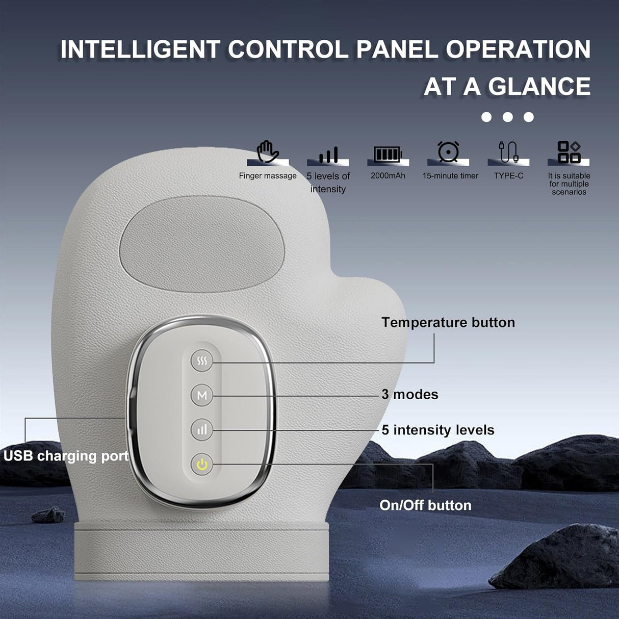 Cordless Electric Hand Massager