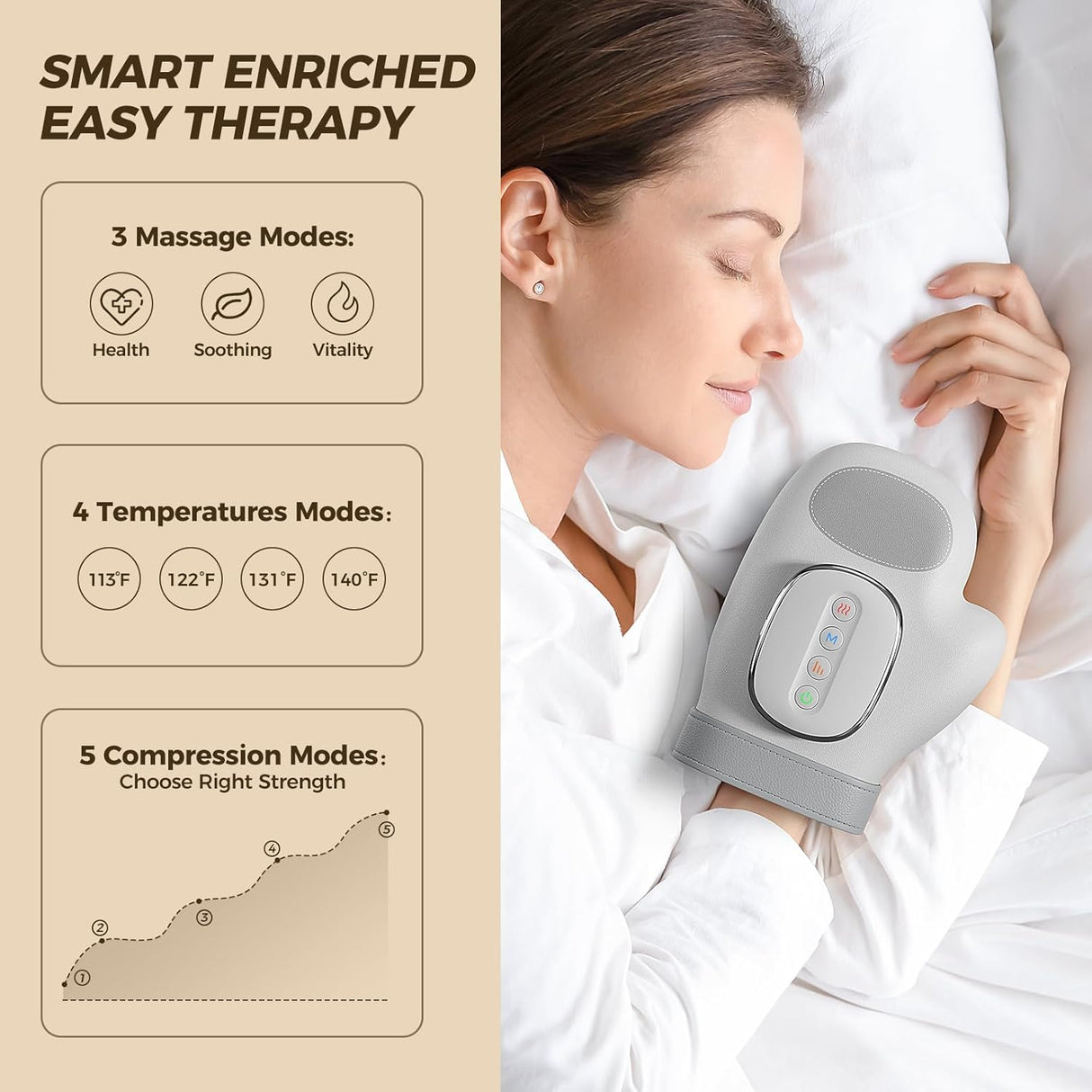 Cordless Electric Hand Massager