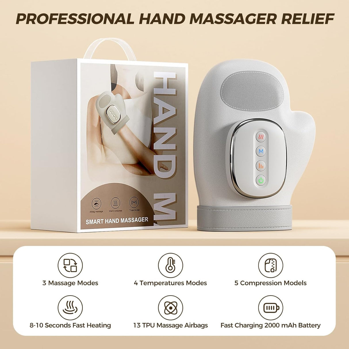 Cordless Electric Hand Massager