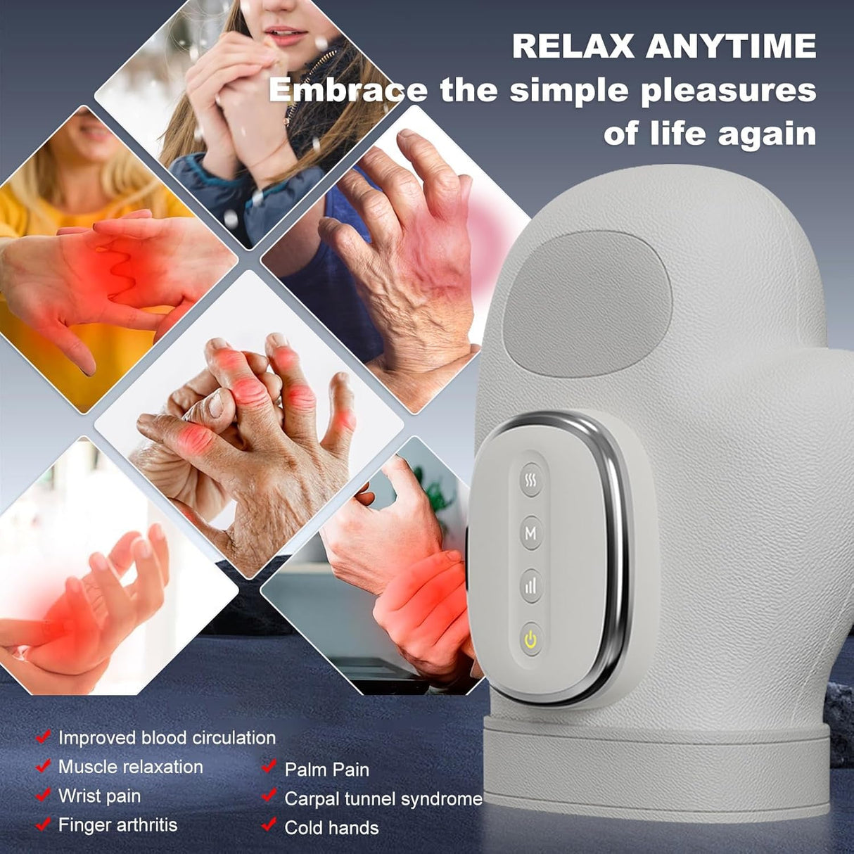 Cordless Electric Hand Massager