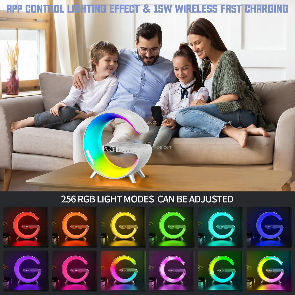 Multifunctional Smart Lamp App Control | Bedside Lamp | Tradeo Shopping