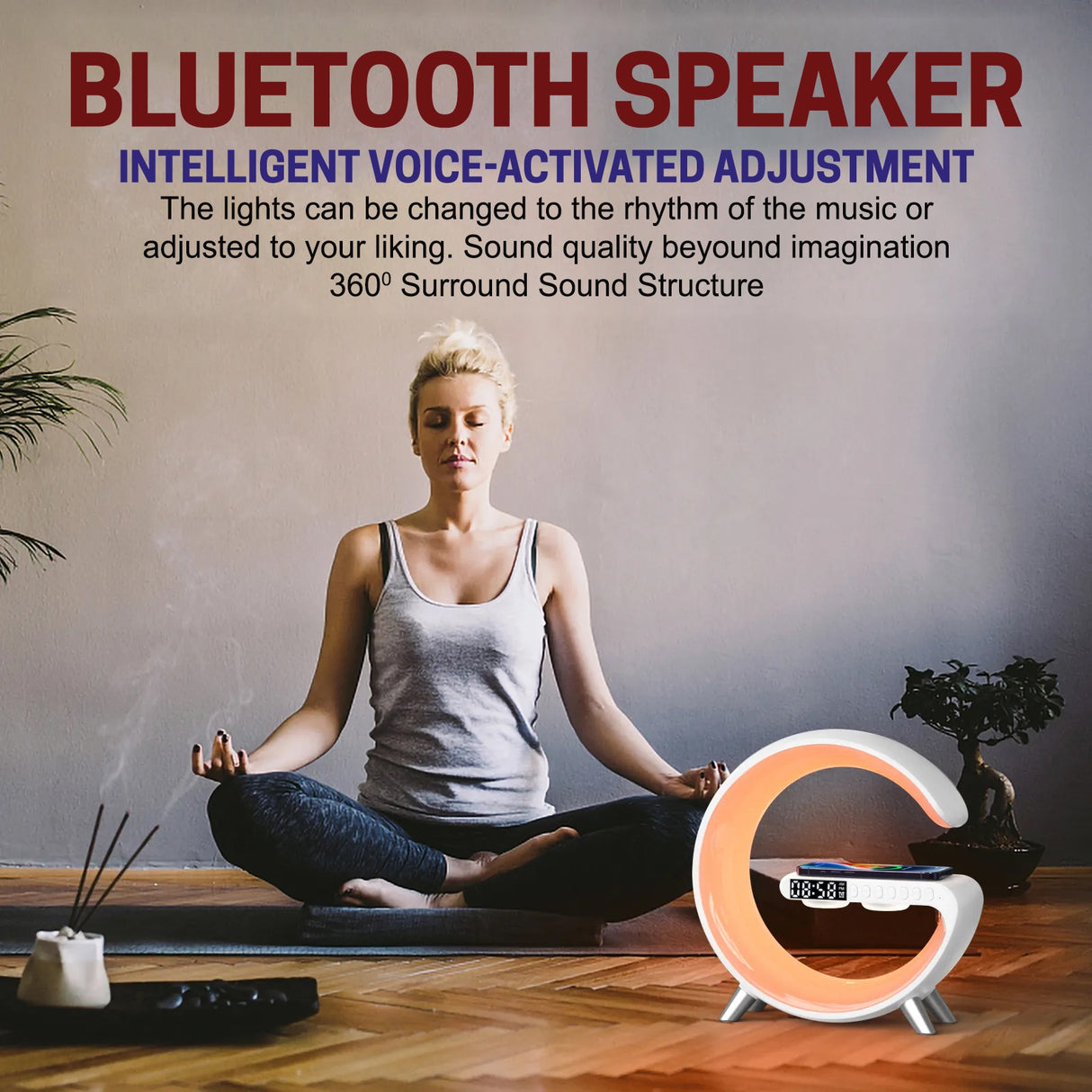 Multifunctional Smart Lamp App Control | Bedside Lamp | Tradeo Shopping