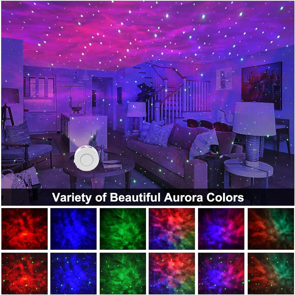 Smart Galaxy Star Projector Wifi Tuya App Control