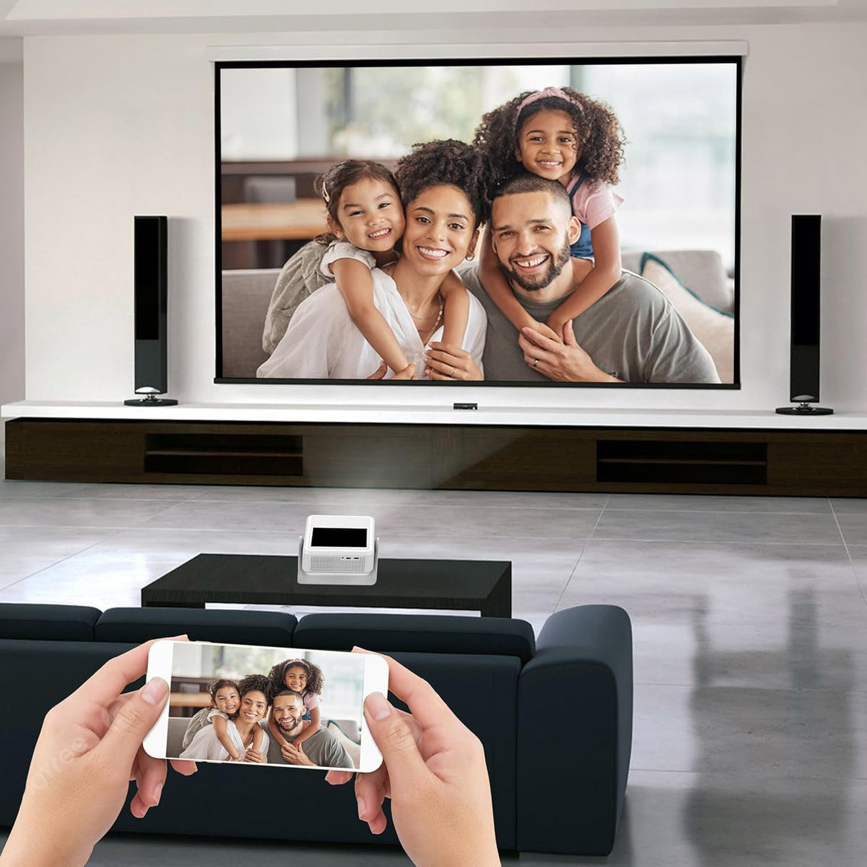Touch Screen Tablet Projector Full HD 1080p