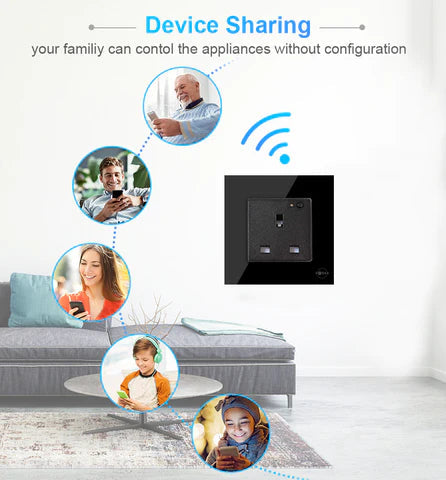 Tradeo Shopping Smart Wall Socket Single | Smart Socket | Tradeo Shopping