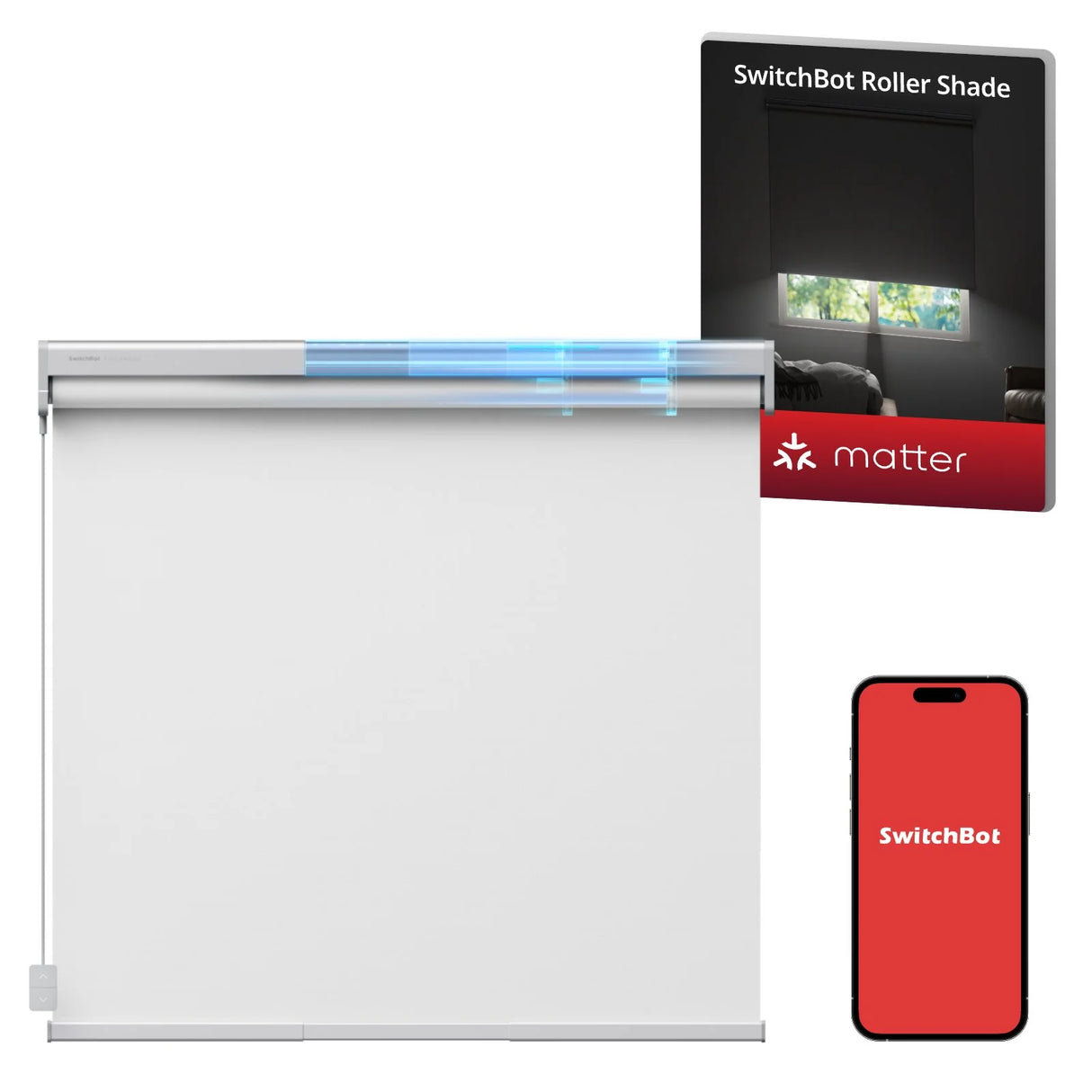 Smart Roller Shade 110cm - 140cm by SwitchBot