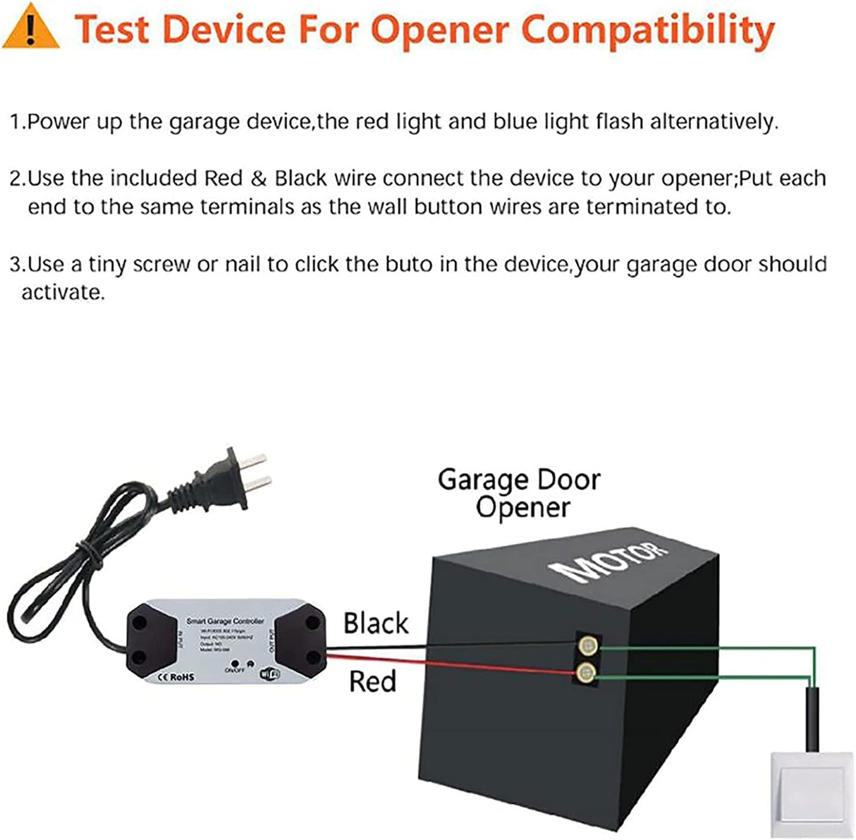 Smart Garage Door opener WIFI