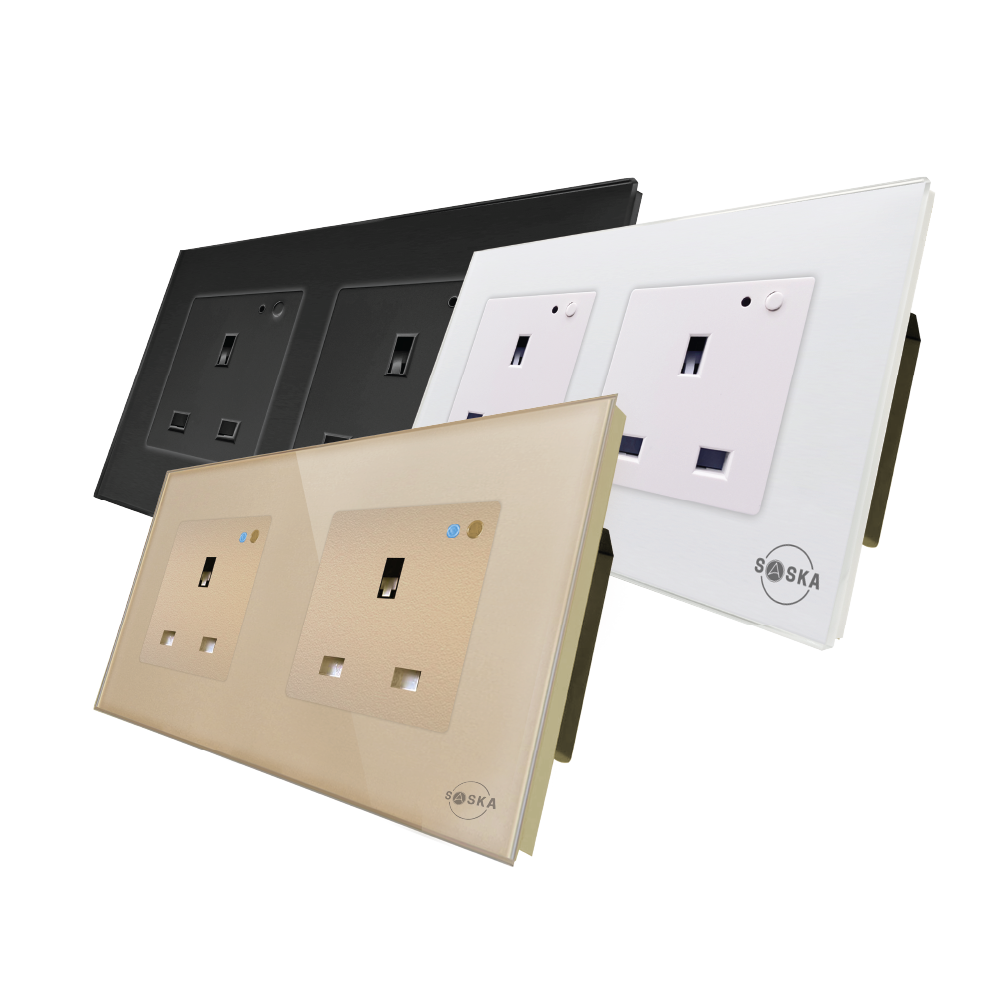 Double Smart Wall Socket by Tradeo Shopping | Smart Socket | Tradeo Shopping