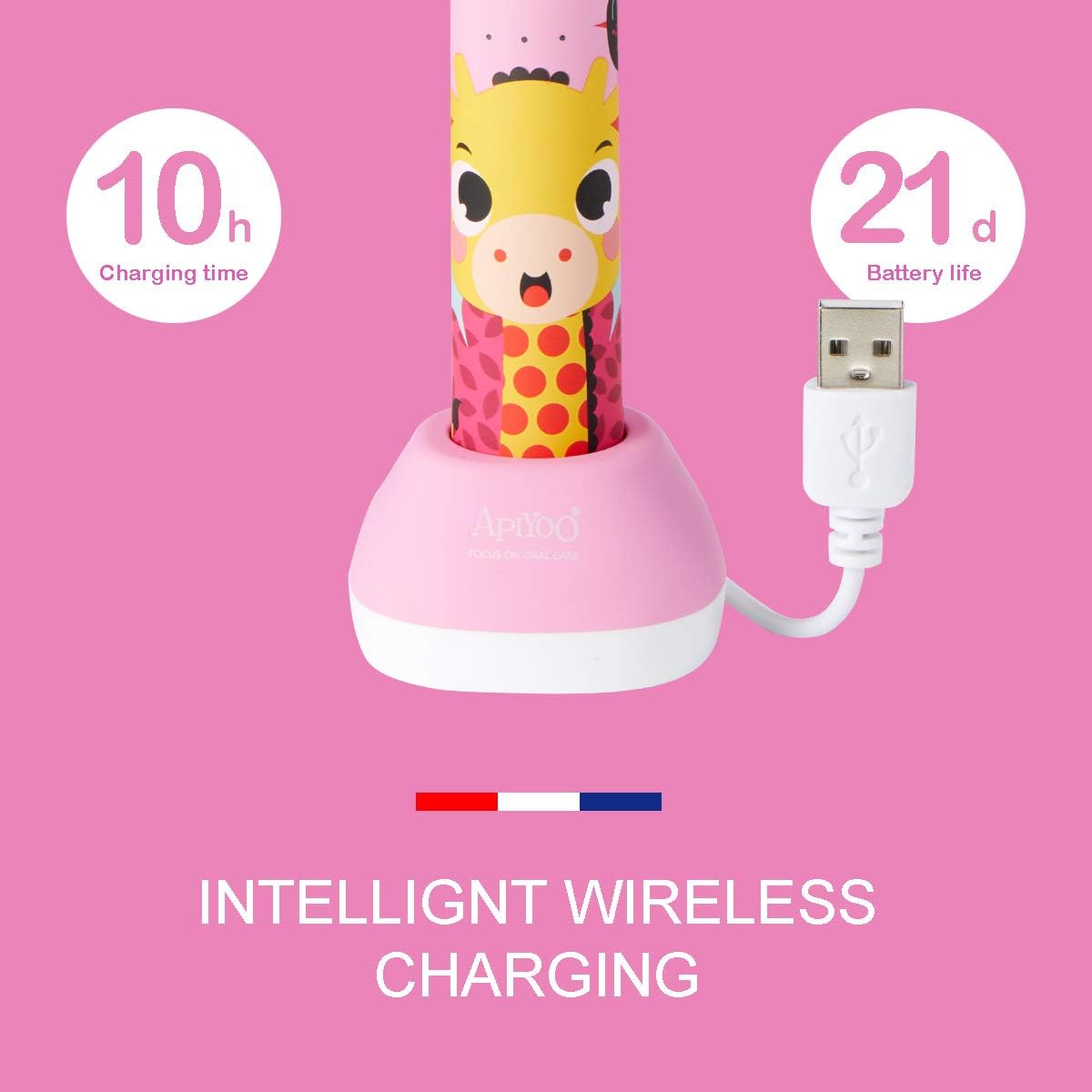 Apiyoo A7 Sonic Electric Kids Toothbrush | Electric Toothbrush | Tradeo Shopping