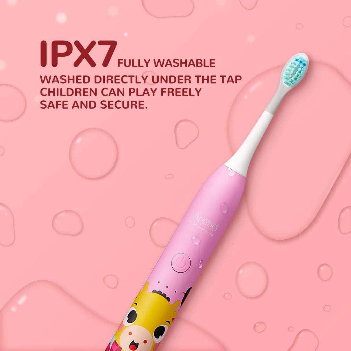 Apiyoo A7 Sonic Electric Kids Toothbrush | Electric Toothbrush | Tradeo Shopping