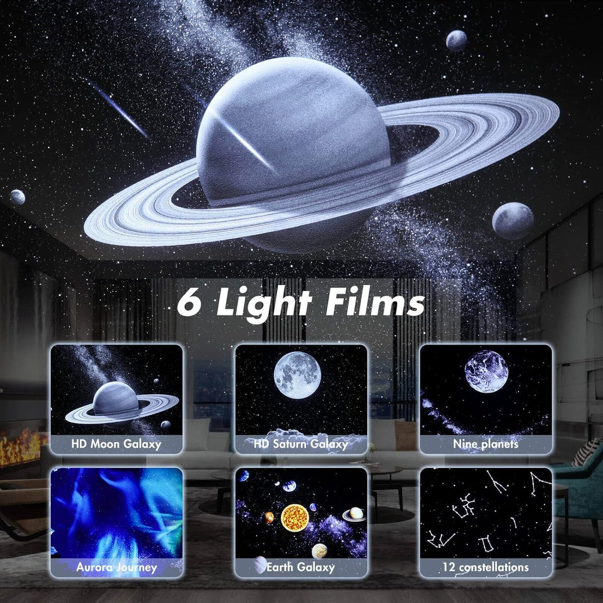 Star Vision Projector S02 Table Lamp and Speaker
