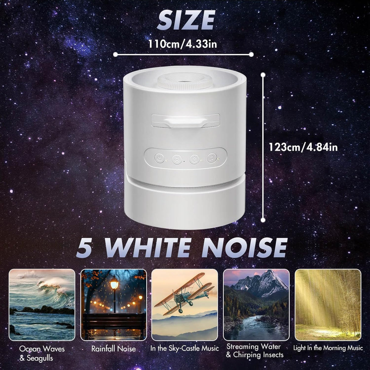 Star Vision Projector S02 Table Lamp and Speaker