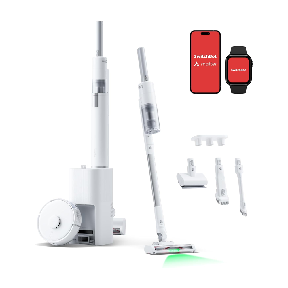 Robot Vacuum and Cordless Vacuum Cleaner K10+ Pro Combo by Switchbot