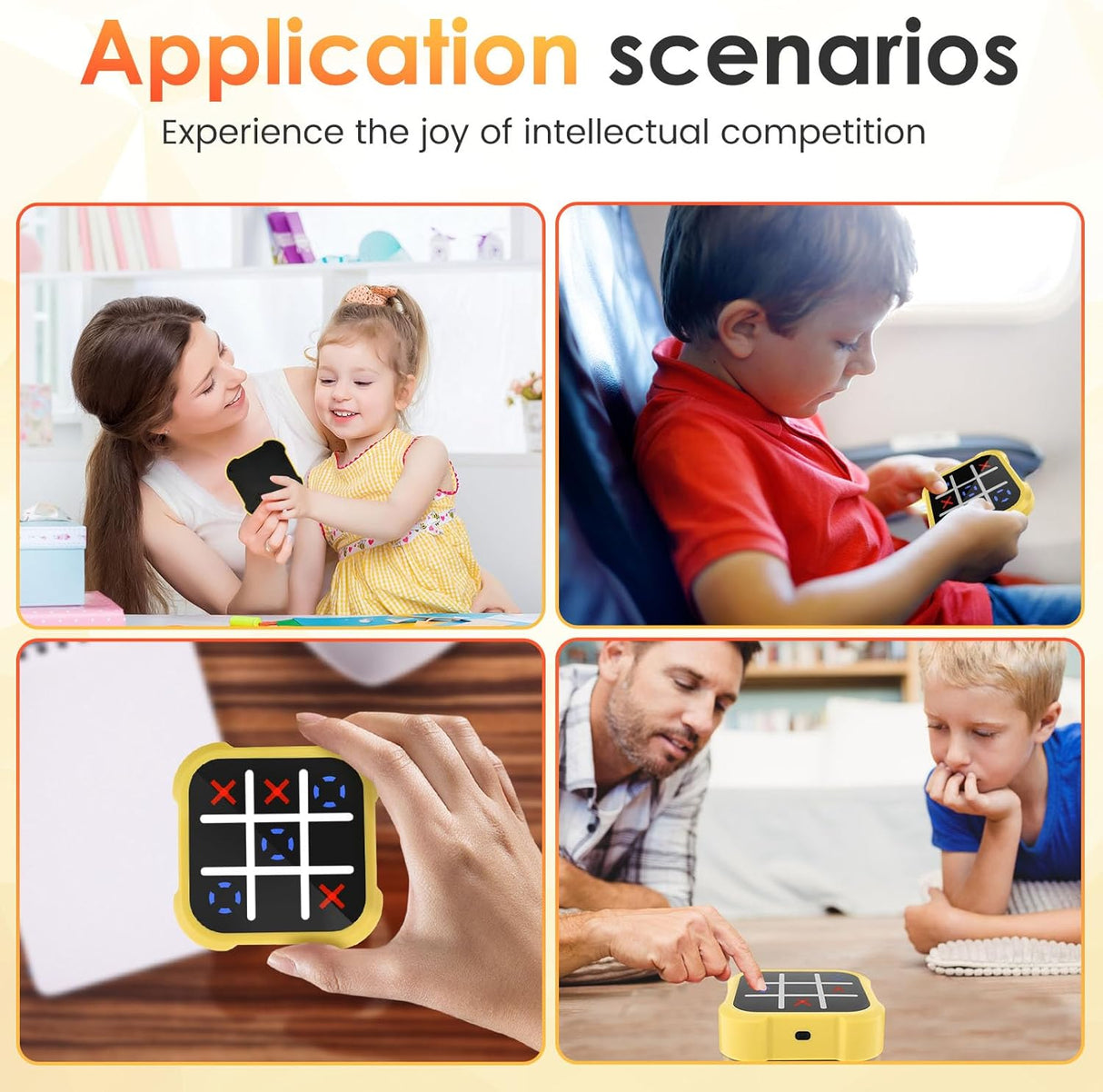 Tic Tac Toe Bolt Electronic Game Console – 3-in-1 Handheld Puzzle