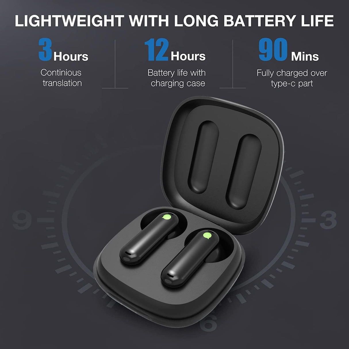 Timekettle Language Translator Device – WT2 Edge Real-time Earbud Translator (Offline Ready) | Translator Device | Tradeo Shopping