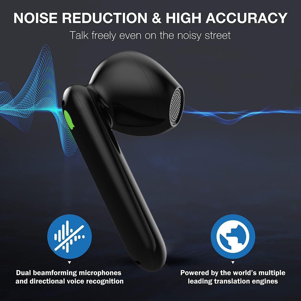 Timekettle Language Translator Device – WT2 Edge Real-time Earbud Translator (Offline Ready) | Translator Device | Tradeo Shopping