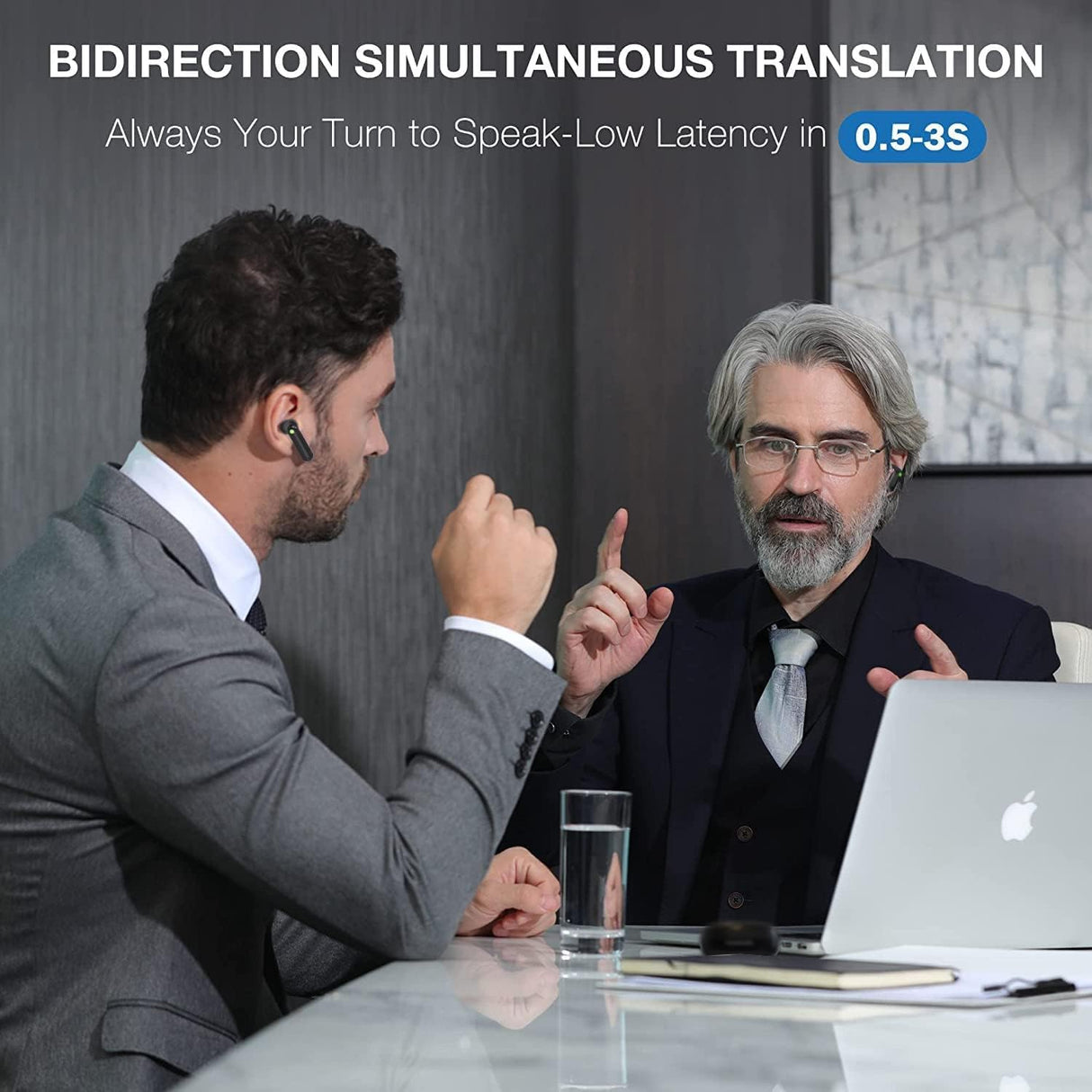 Timekettle Language Translator Device – WT2 Edge Real-time Earbud Translator (Offline Ready) | Translator Device | Tradeo Shopping