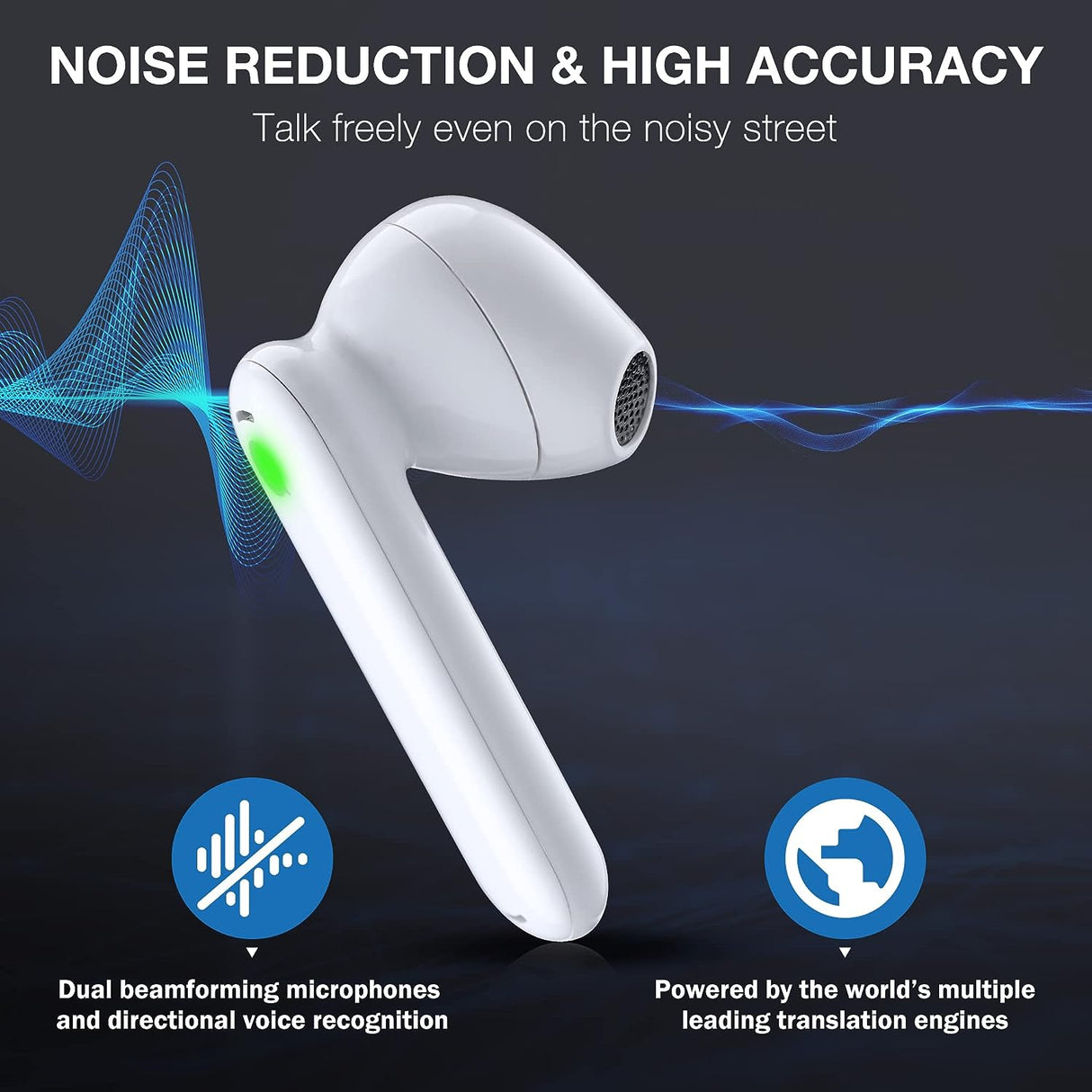 Timekettle Language Translator Device – WT2 Edge Real-time Earbud Translator (Offline Ready) | Translator Device | Tradeo Shopping