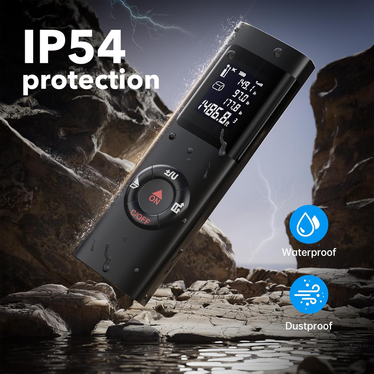 True Sense ABS Laser Distance Meter
