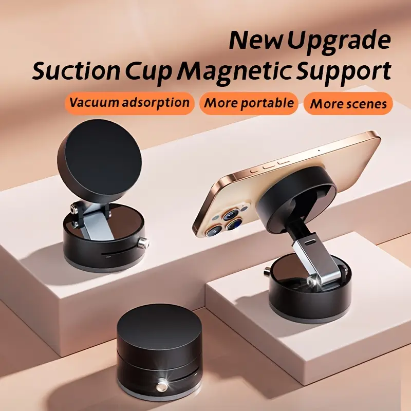 Vacuum Suction Magnetic Car Phone Holder A2 | Phone Holder | Tradeo Shopping