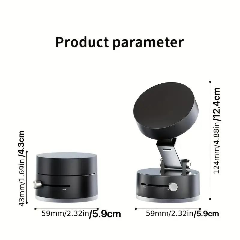 Vacuum Suction Magnetic Car Phone Holder A2 | Phone Holder | Tradeo Shopping