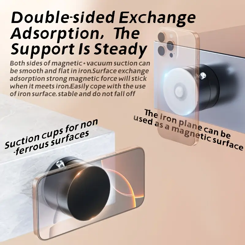 Vacuum Suction Magnetic Car Phone Holder A2 | Phone Holder | Tradeo Shopping