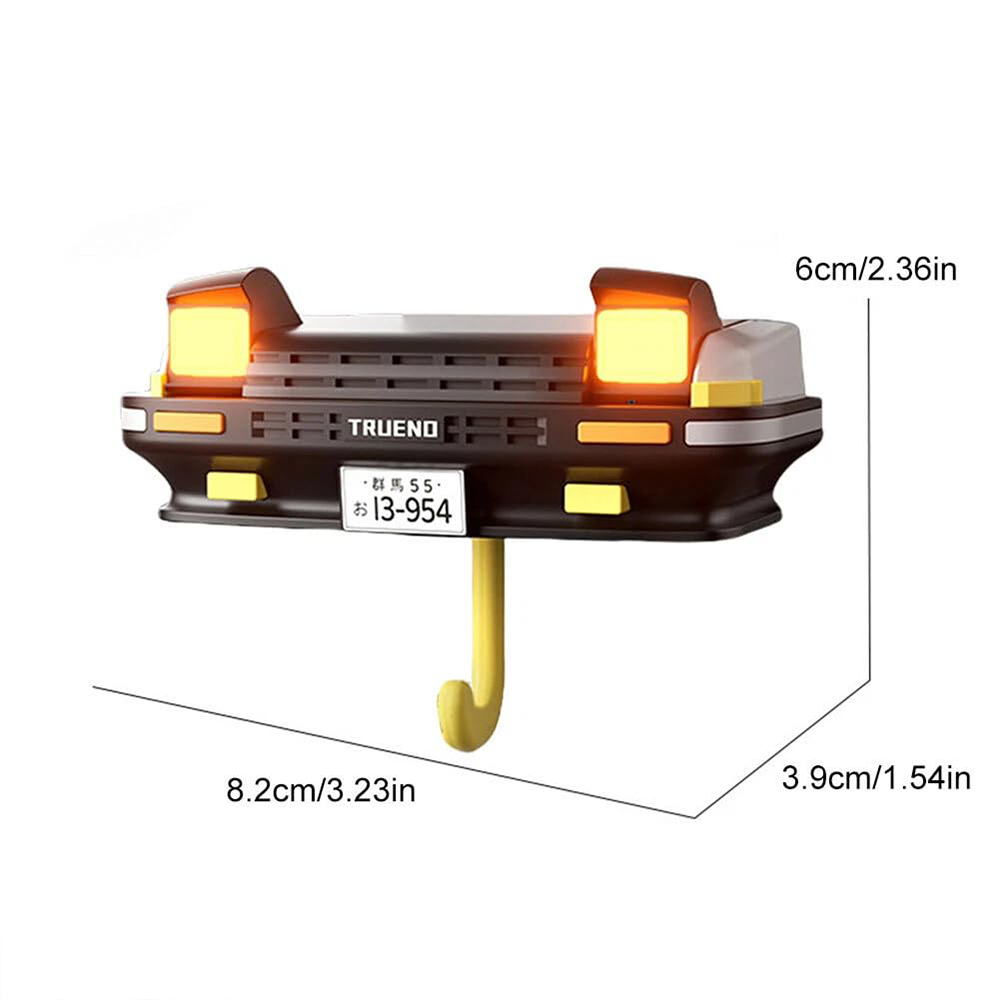 Vintage Car Light-Up Wall-Mounted Keychain Rack