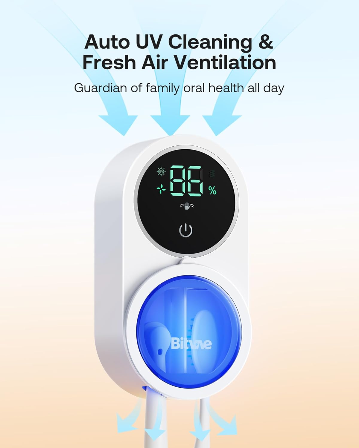 Wall Mount Toothbrush Sterilizer X122 by Bitvae
