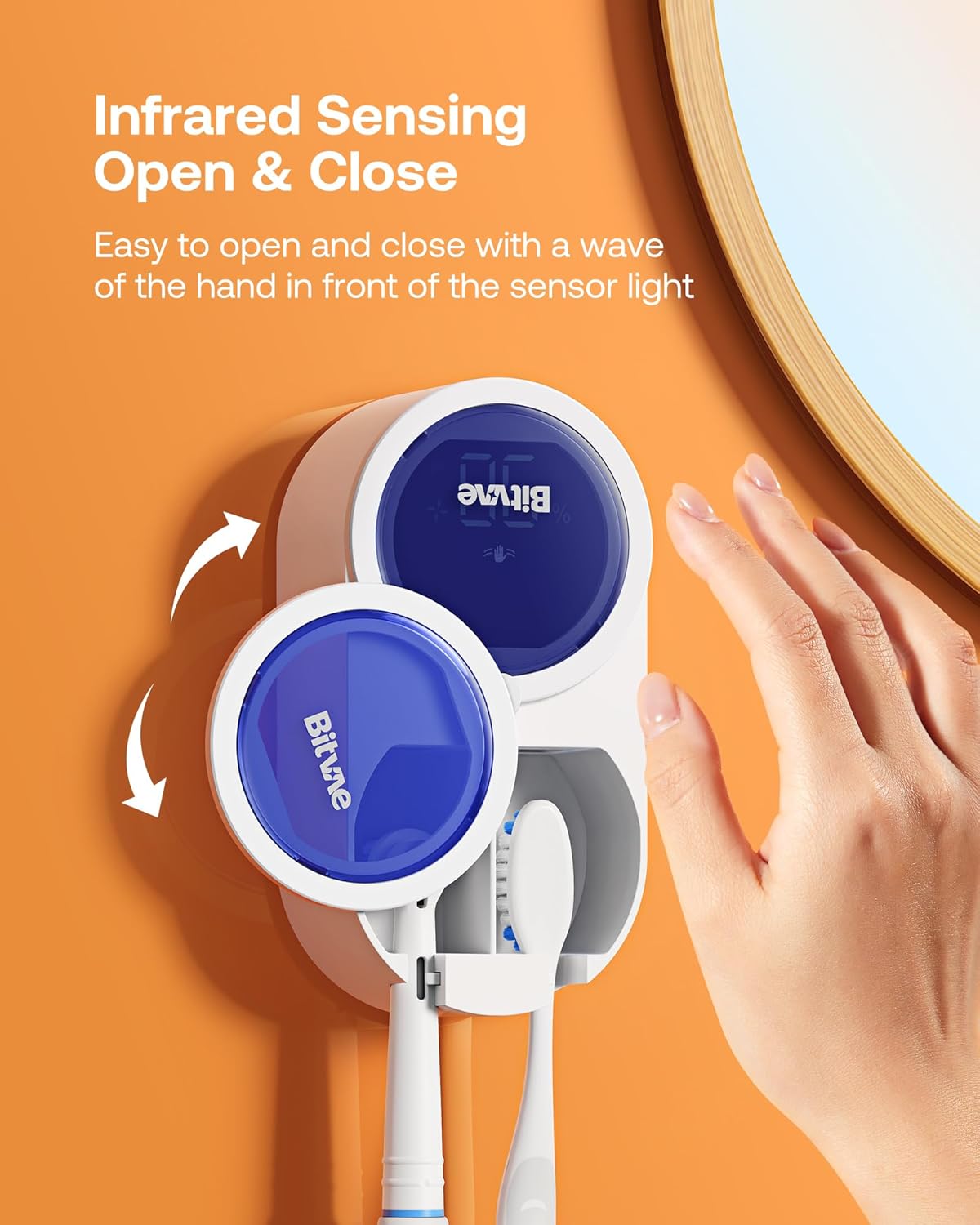 Wall Mount Toothbrush Sterilizer X122 by Bitvae