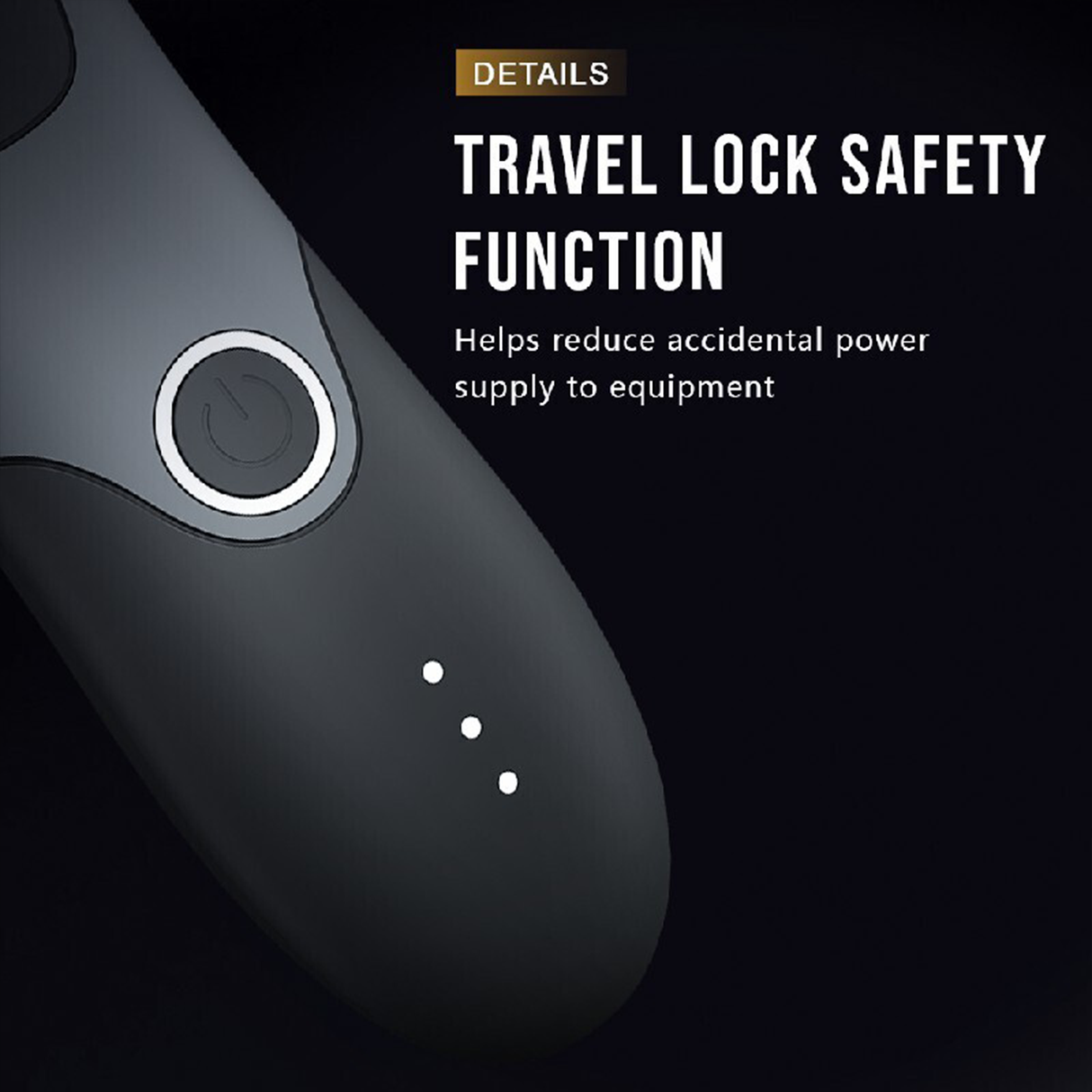 Waterproof Groin & Body Hair Trimmer with Replaceable Ceramic Blade B7 by LILIPRO