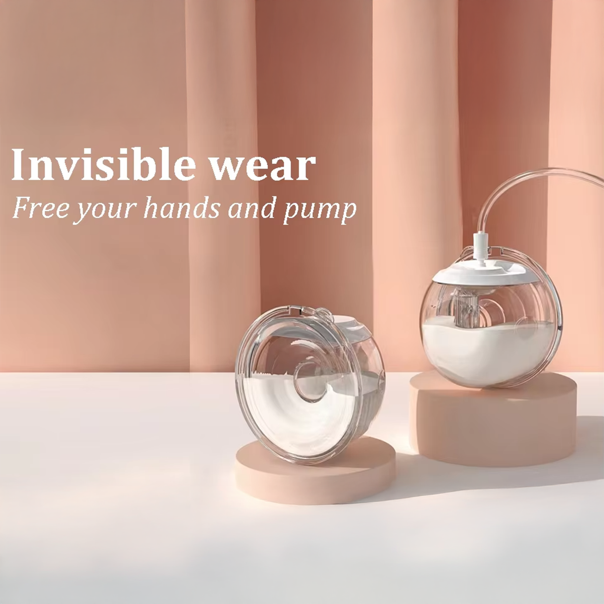 Wearable Electric Breast Pump with 3 Modes & 15 Speeds by MOMWELL
