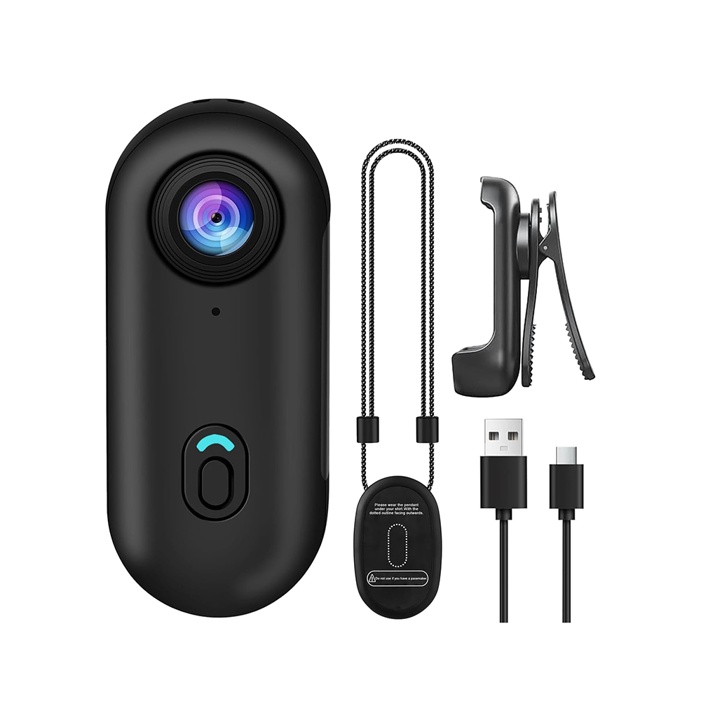 Wearable Mini Sports Camera 4K Wi-Fi Action Camera
