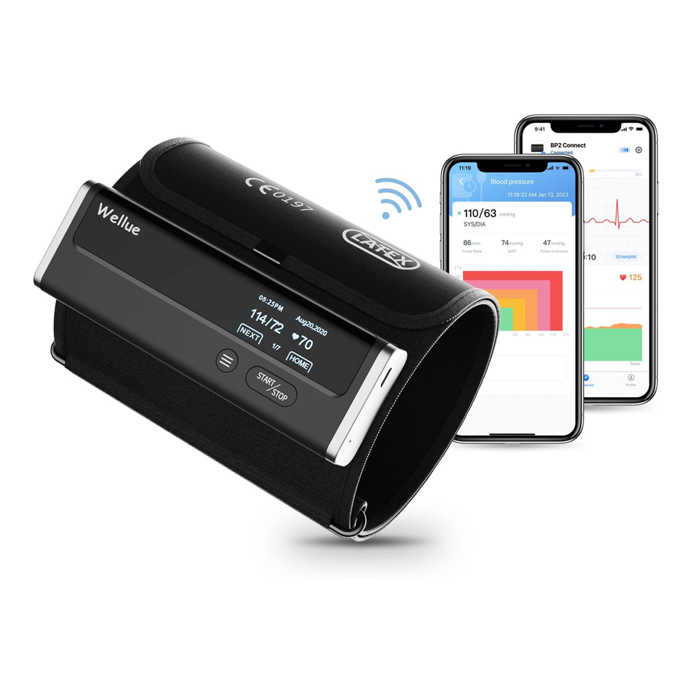 Wellue BP2 Connect Blood Pressure Monitor & Digital ECG Machine