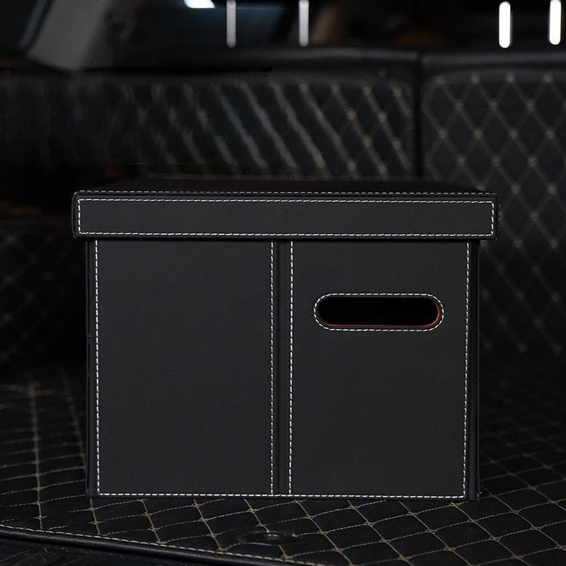 Foldable Car Storage Box – Stylish, Sturdy & Spacious Organizer for Your Vehicle