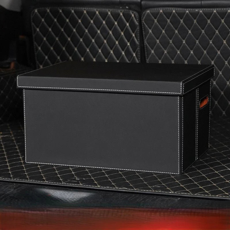 Foldable Car Storage Box – Stylish, Sturdy & Spacious Organizer for Your Vehicle