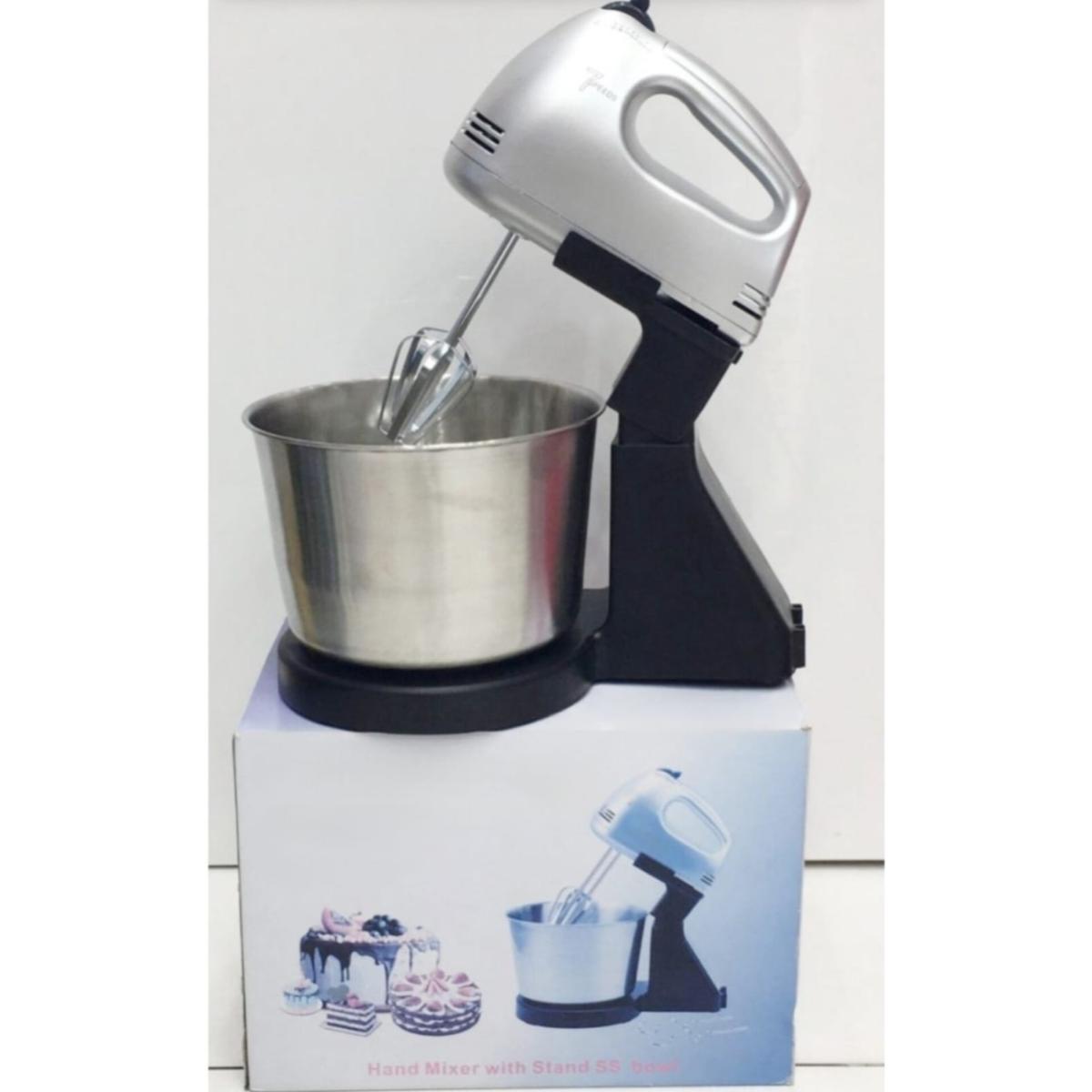 7-Speed Electric Hand Mixer with Stand