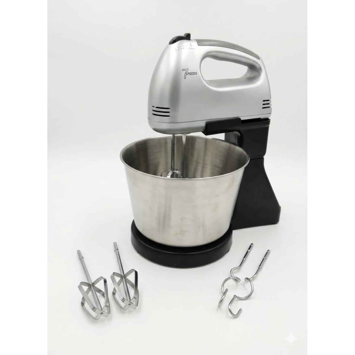 7-Speed Electric Hand Mixer with Stand