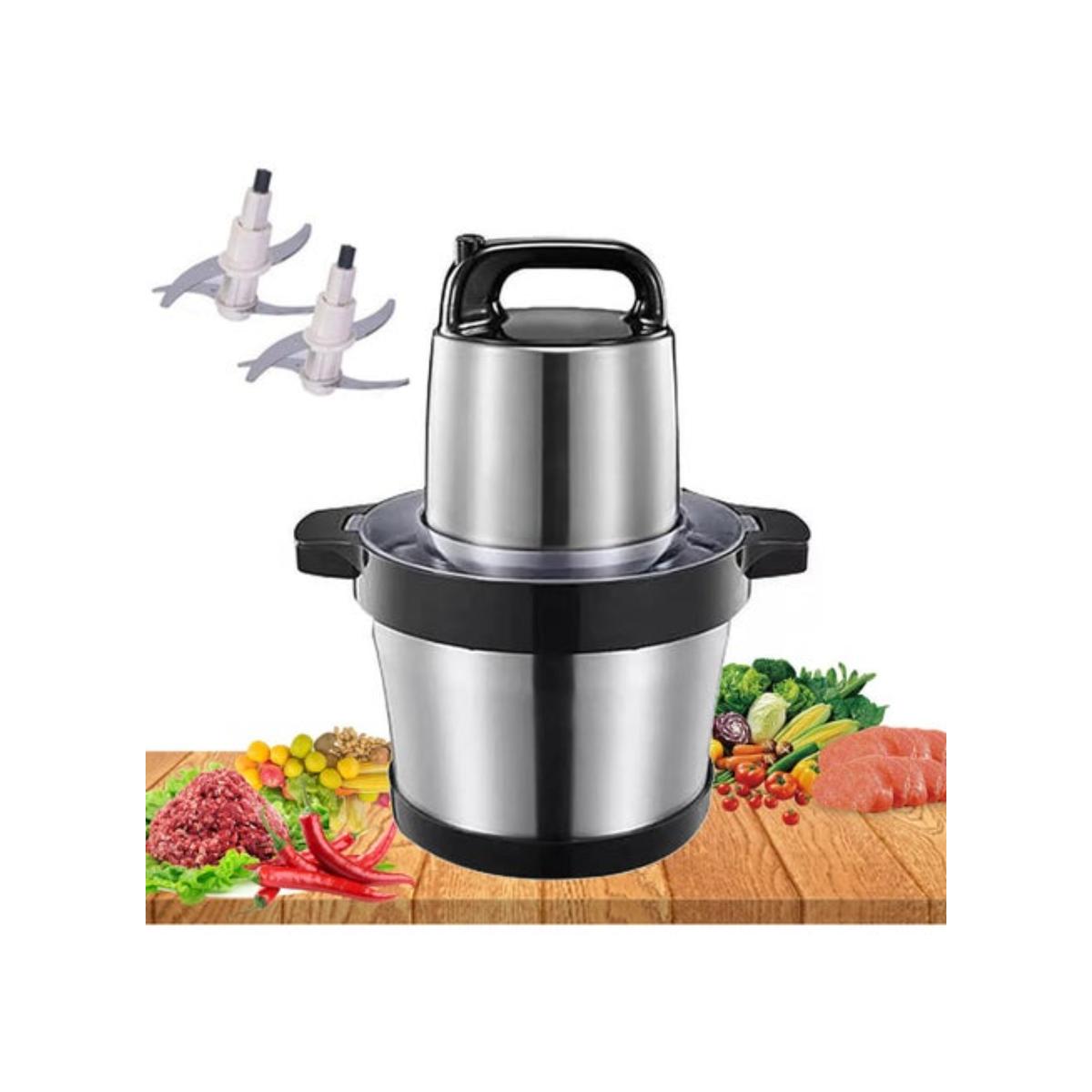 8L Stainless Steel Electric Chopper