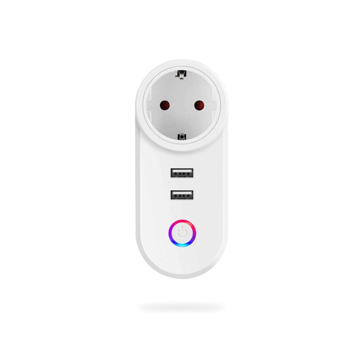 Porodo Lifestyle Dual USB-Port Smart Wifi