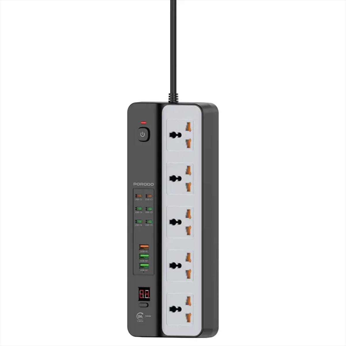 Porodo 3000W Universal Power Strip