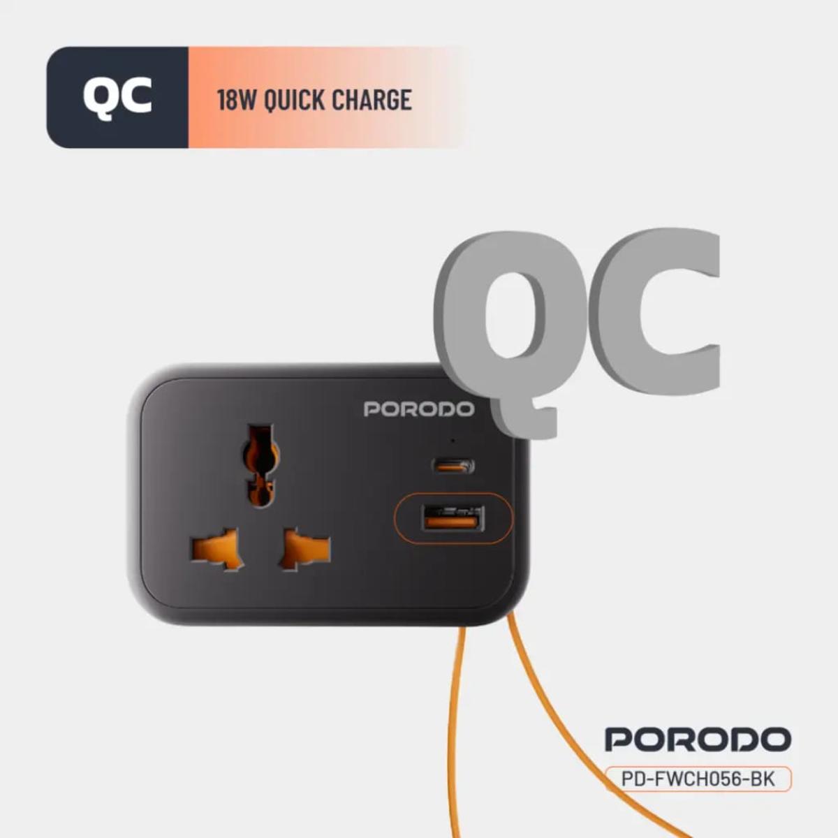 Porodo Universal Wall Sockets