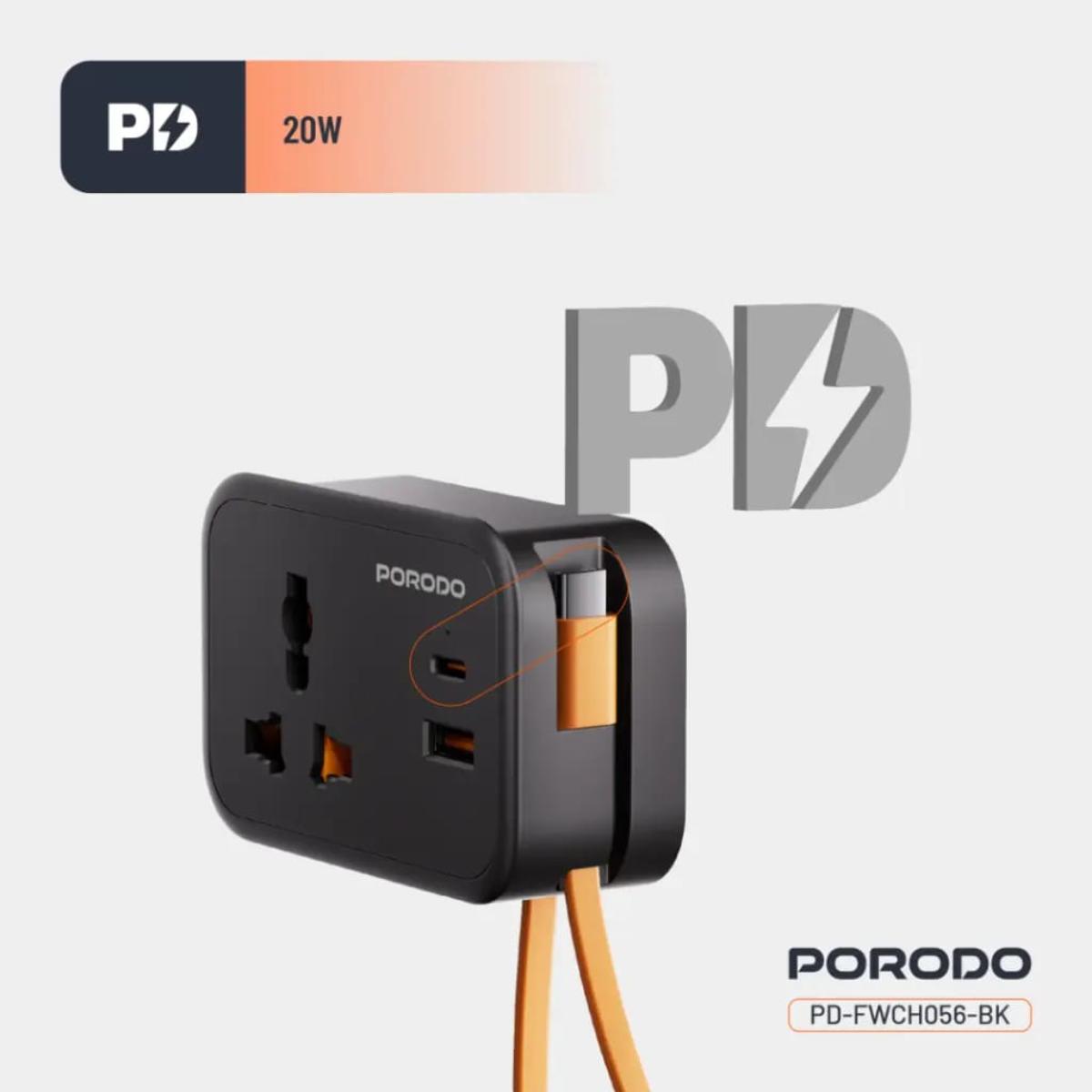 Porodo Universal Wall Sockets