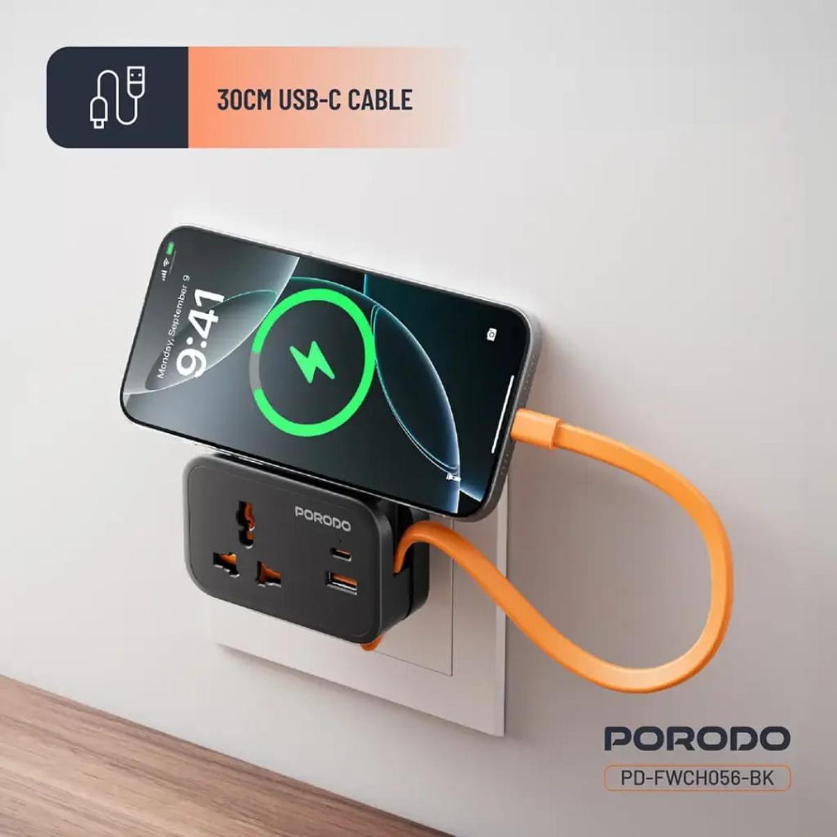 Porodo Universal Wall Sockets