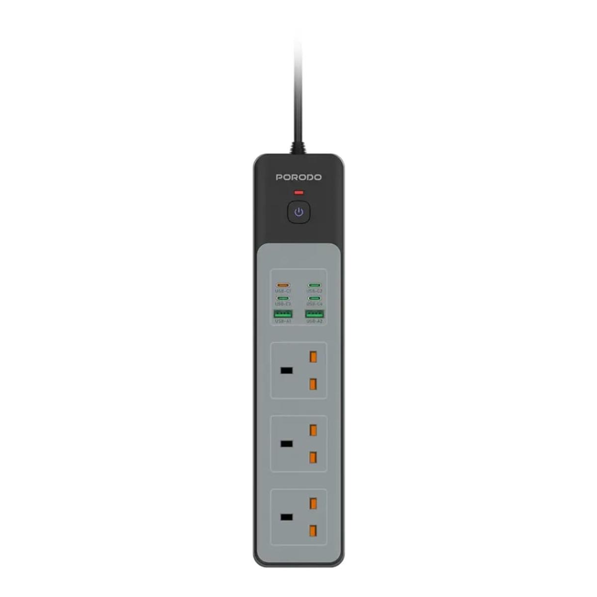 Porodo 3AC | 45W | 300W Power Strip