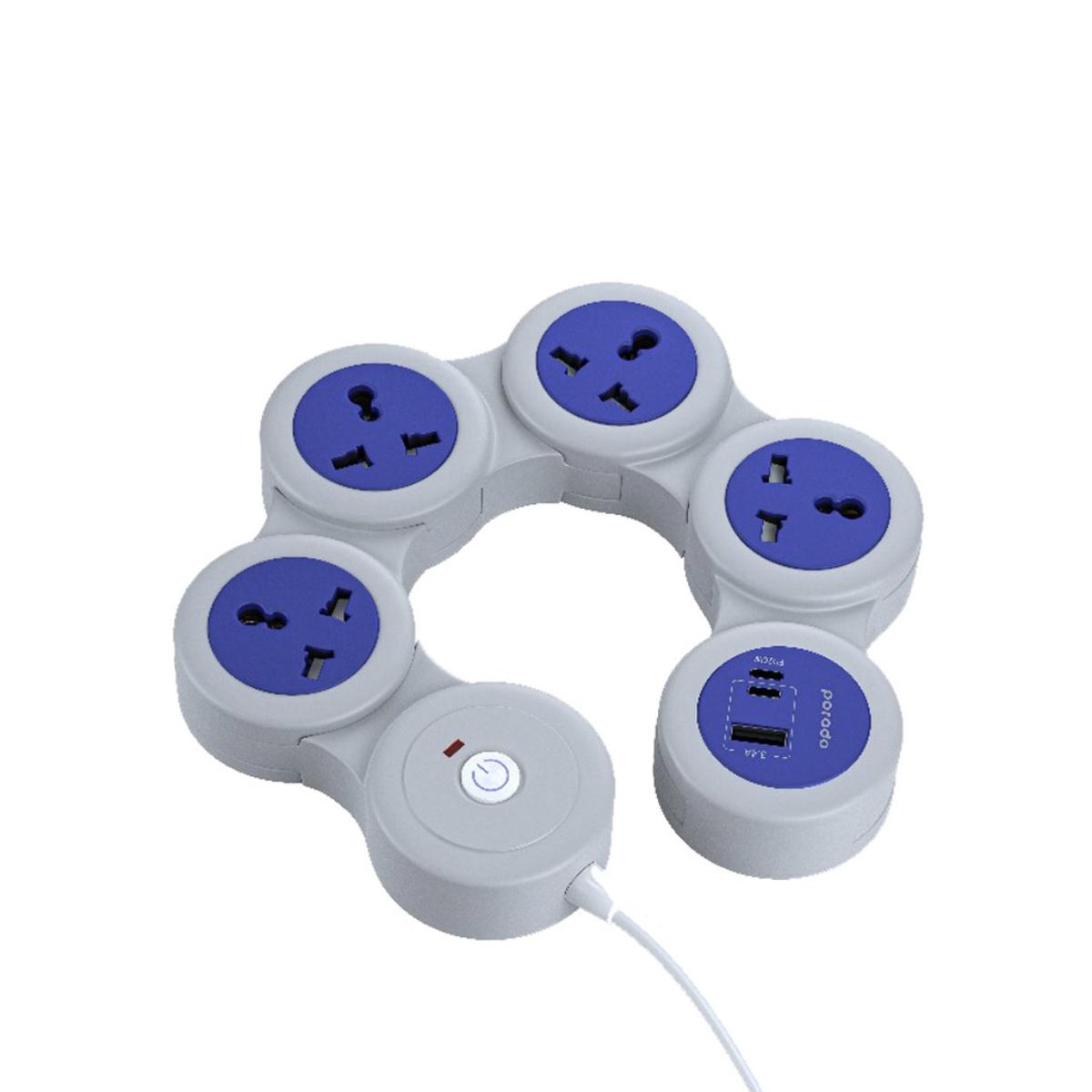 Porodo 2500W Universal Power Strip