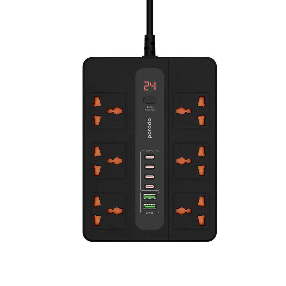 Porodo Ultimate 65W Multi-Port Super HUB