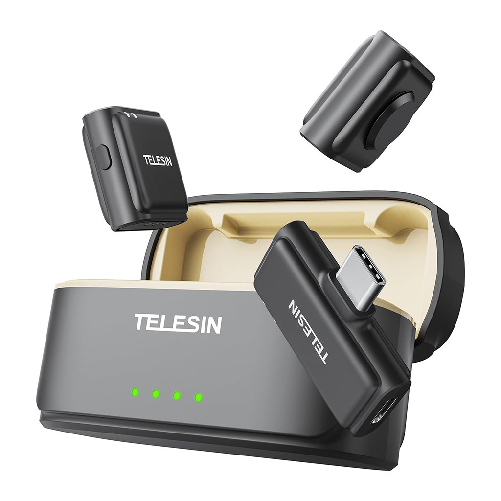 Wireless Lavalier Microphone by TELESIN