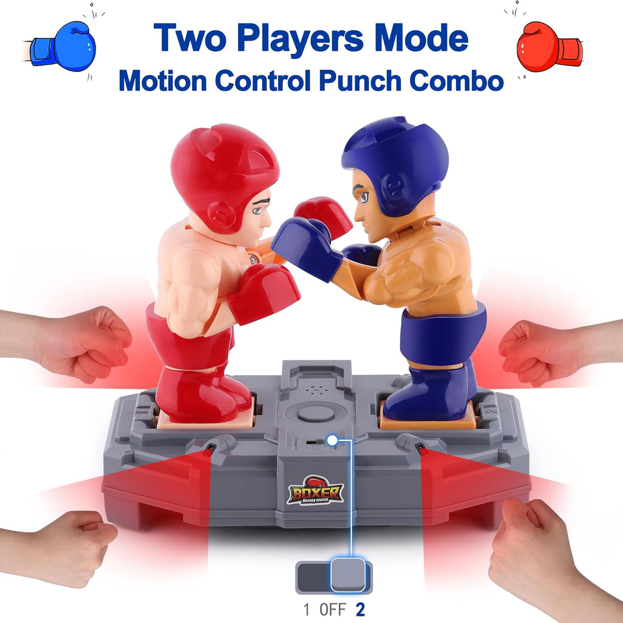 Electronic Boxing Toys - Wrestling Battle Bots Kids Board Game | Kids Toy | Tradeo Shopping