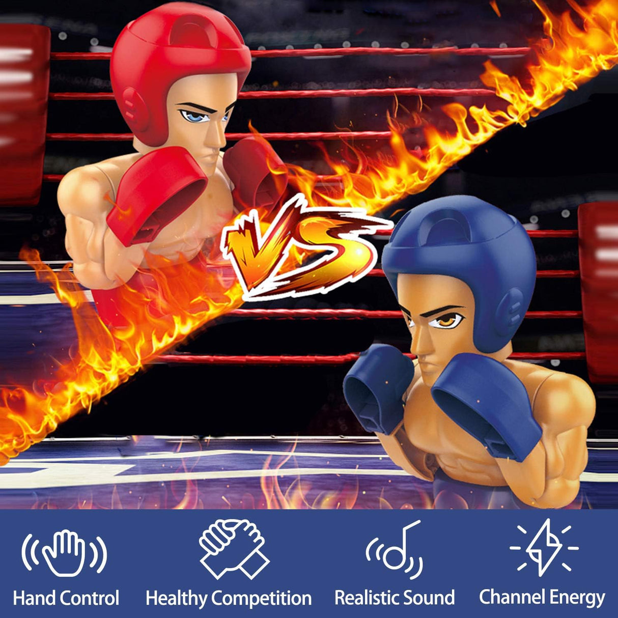 Electronic Boxing Toys - Wrestling Battle Bots Kids Board Game | Kids Toy | Tradeo Shopping