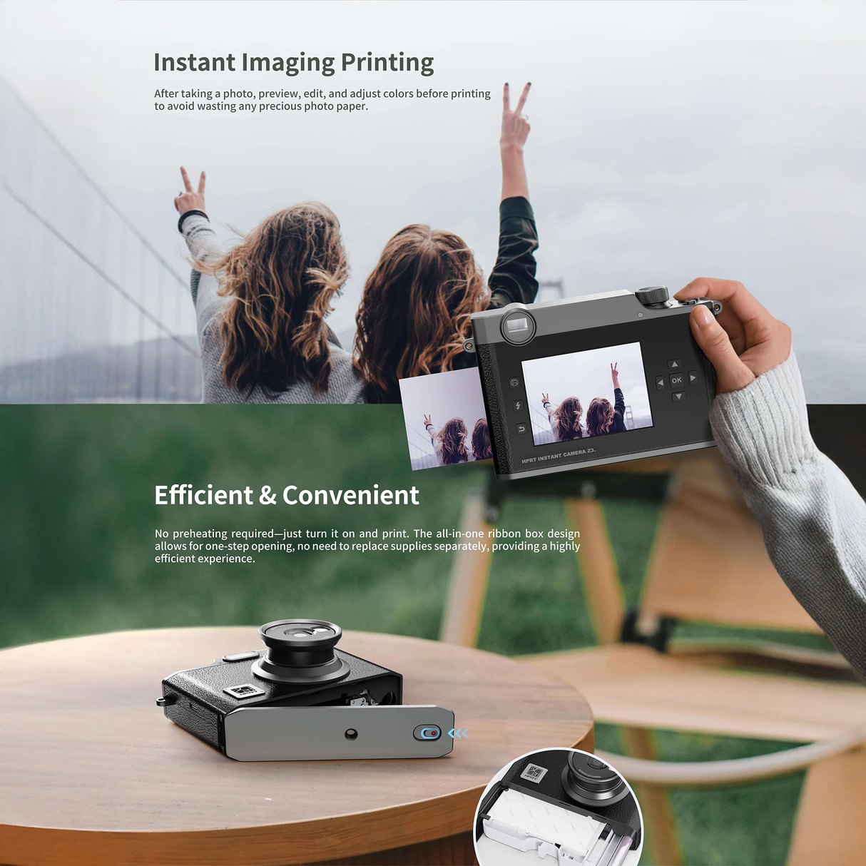 Z3 Instant Print Camera by HPRT